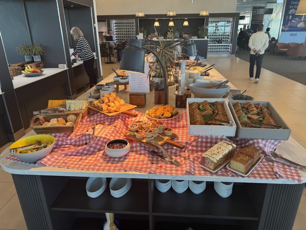 Afternoon tea buffet in Galleries North Lounge