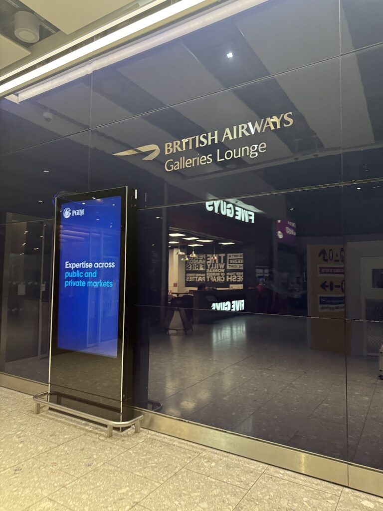 British Airways Club Lounge Galleries North Lounge