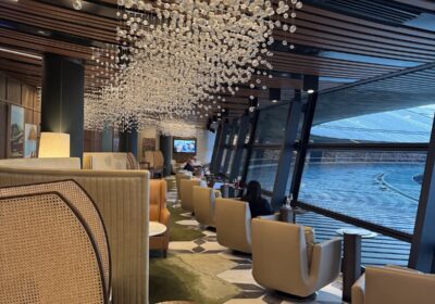 Seating area inside Global Lounge Kuala Lumpur Airport