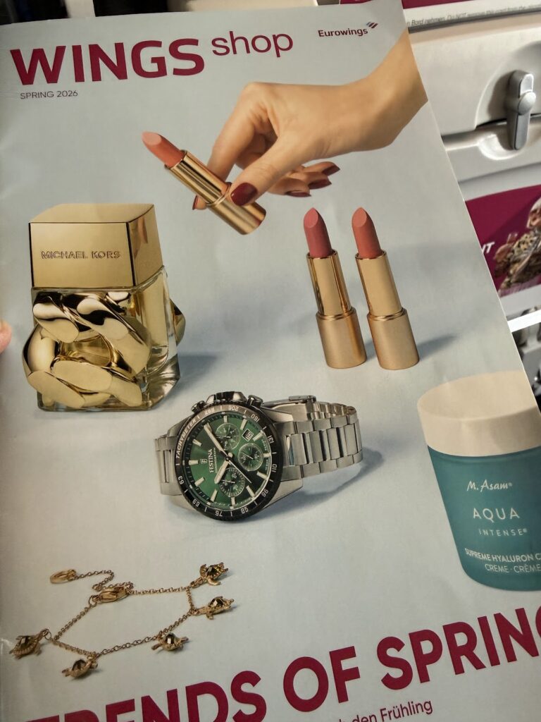 Eurowings Wings Shop duty-free catalogue Spring 2026 cover