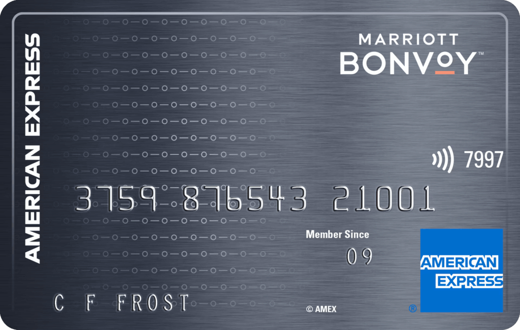 The Amex Marriott Bonvoy card