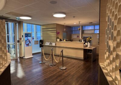Canopy VIP Lounge Nice reception desk and entrance