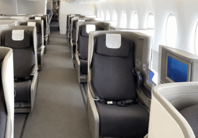 Aisle Club World seats on British Airways A380-800