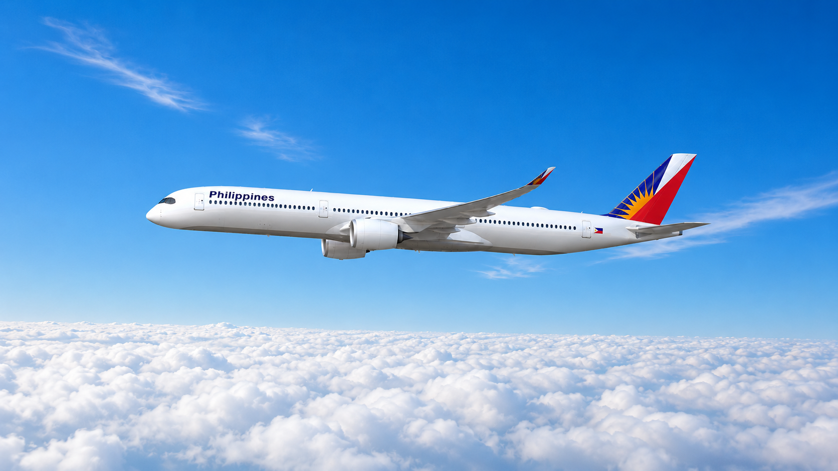 Philippine Airline A350 aircraft