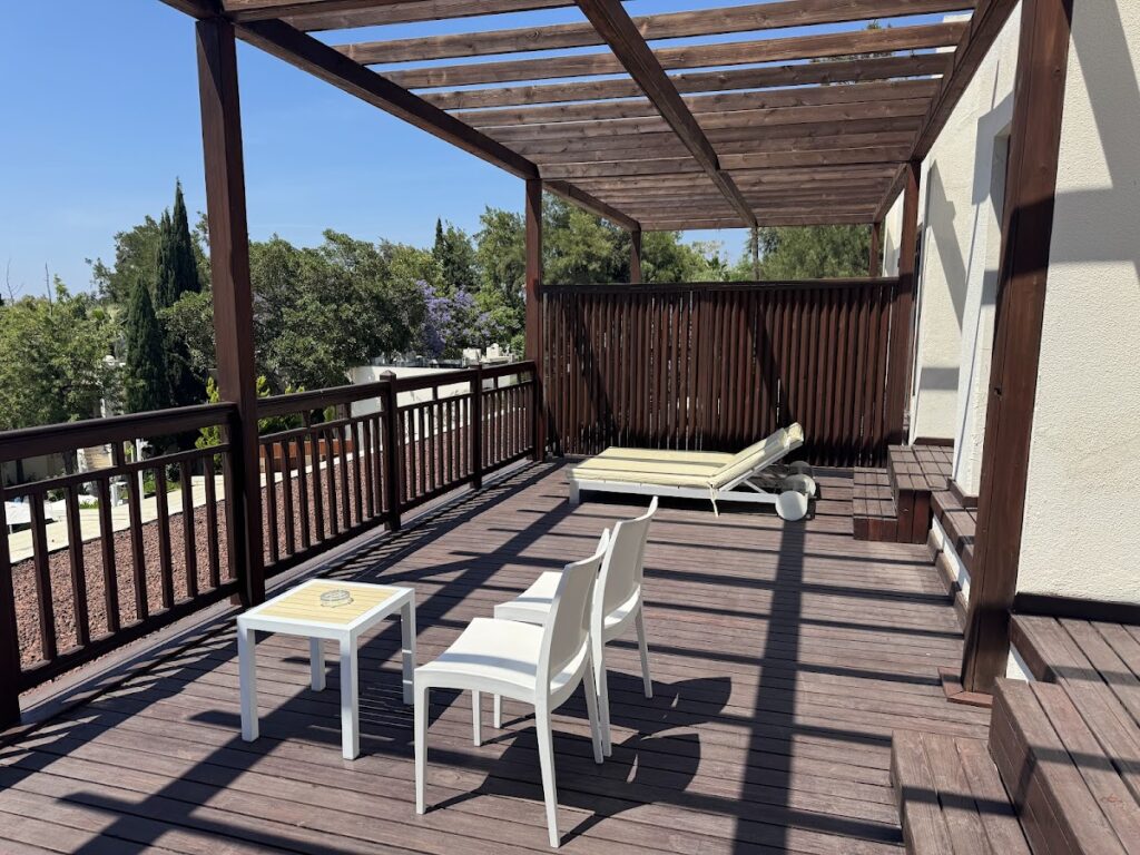 DoubleTree by Hilton Bodrum Işıl Club private terrace with sea