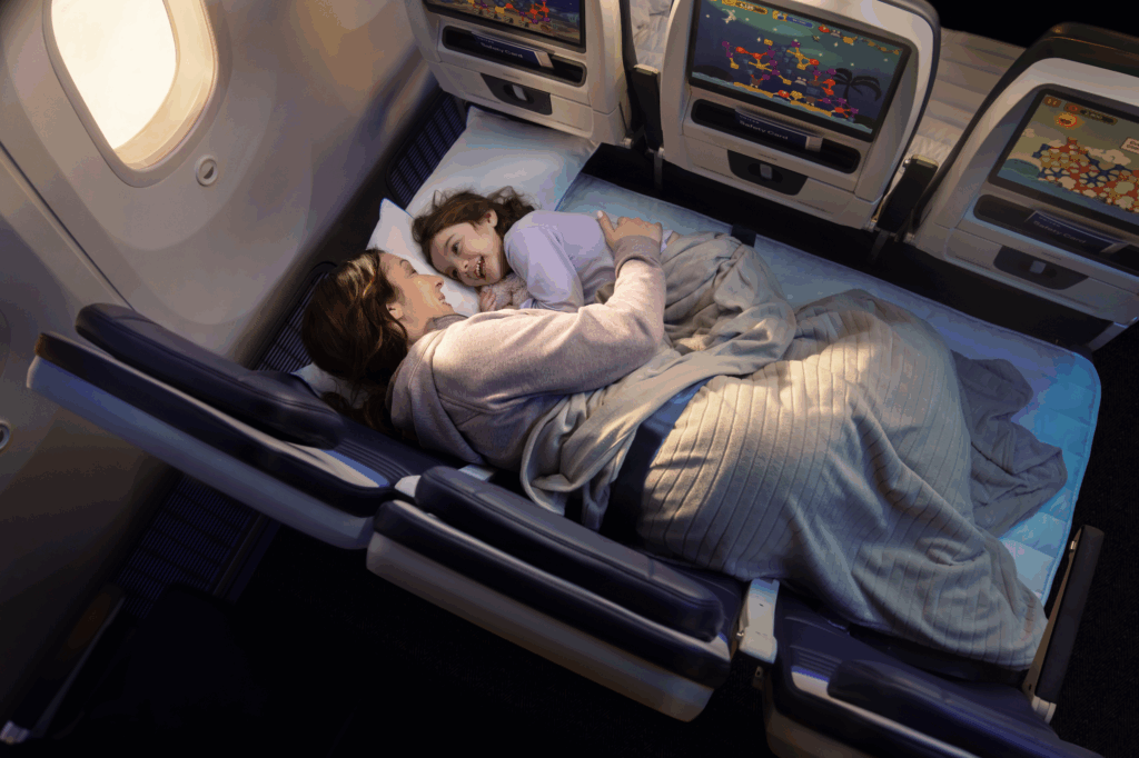 United Airlines Relax Row