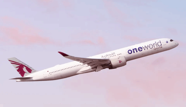 Qatar A350 Oneworld livery