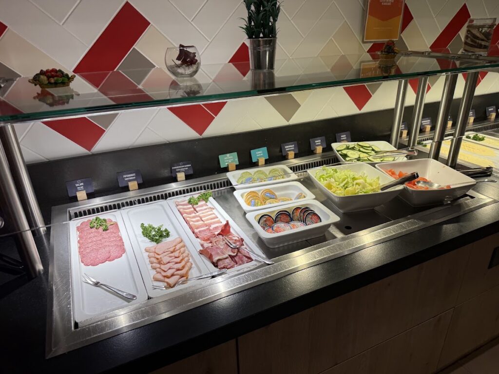 Hampton Berlin East Side cold breakfast buffet meats