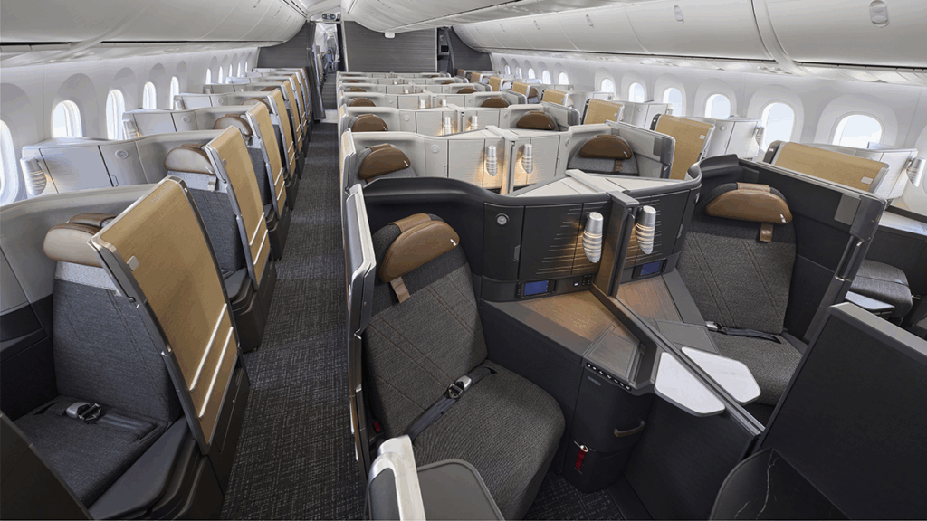 American Airlines Flagship Business Suite on wide bodied aircraft