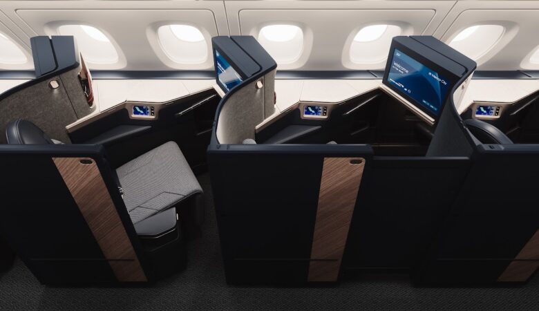 BA new First Class suites with privacy doors and entertainment